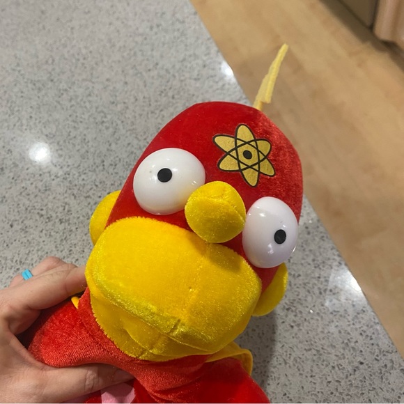 The Simpsons Homer Simpson Radioactive Man 9” Plush Doll Stuffed Animal Toy - Picture 4 of 4